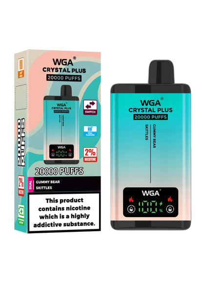 WGA Crystal Plus 20000 Puffs Disposable Vape