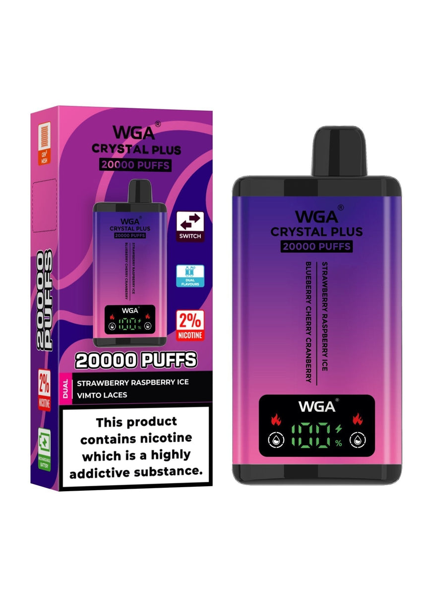 WGA Crystal Plus 20000 Puffs Disposable Vape