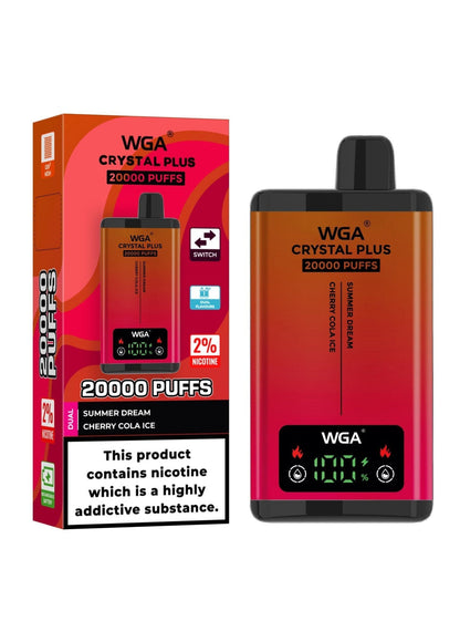 WGA Crystal Plus 20000 Puffs Disposable Vape