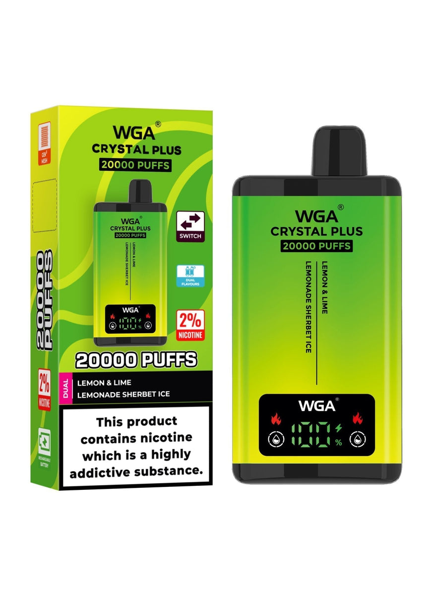 WGA Crystal Plus 20000 Puffs Disposable Vape